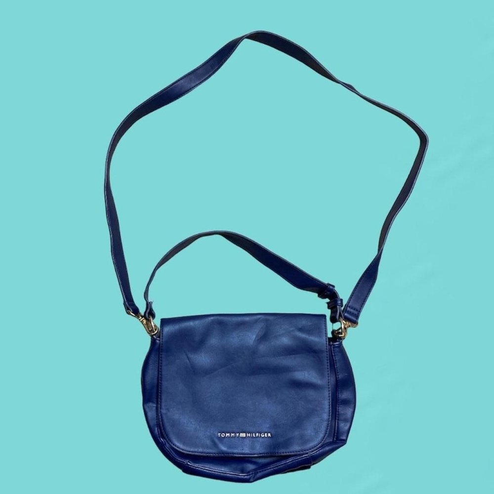 Tommy Hilfiger Vegan Leather Crossbody Purse